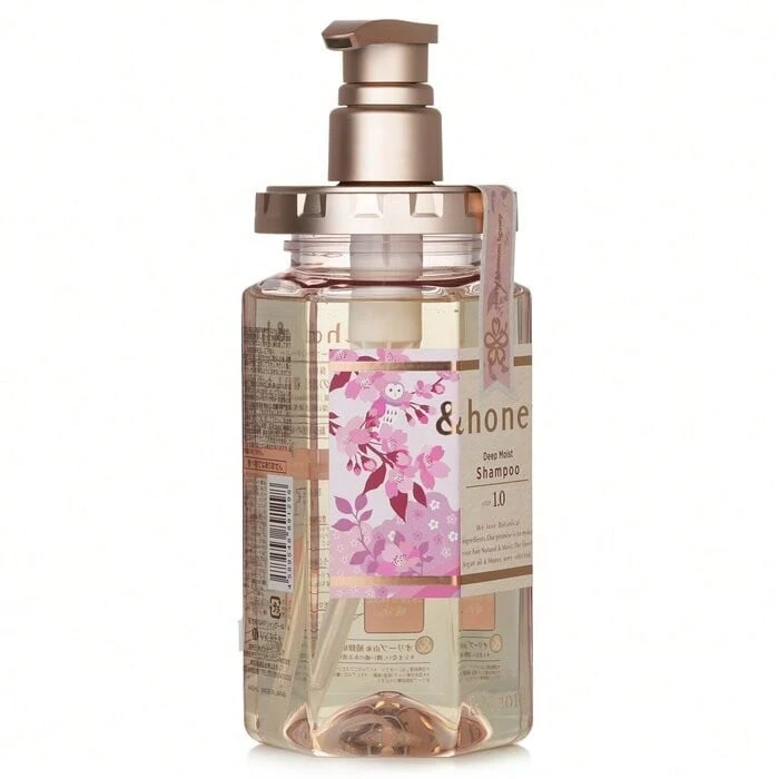 &honey Deep Moist Cherry Blossom Honey Shampoo 440ml - AS PICTURE - View 1