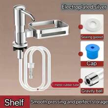 厨房水槽泵式皂液器，适用于水槽、洗脸盆的可伸缩皂液器 - 彩色 - 查看 9