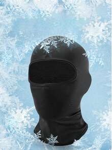 1pc Unisex Ski Mask - Balaclava For Skiing, Snowboarding, Motorcycling, UV Protection, Hat