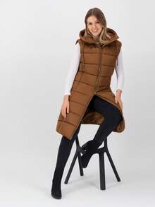 SAKERS OUTDOOR CLOTHING Women Coats - Camel - View 5