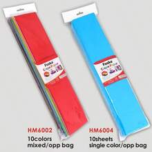 Pack Of 10 Assorted Colour Mix Crepe Paper 50 X 200cm - por defecto - Ver 6