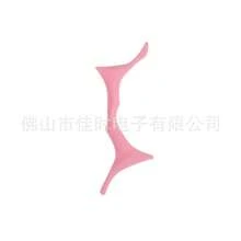 Multi-Use Reusable Silicone Eyeliner Stencil, Makeup Stencil, Eye Makeup Aid Tool, Durable Mascara Shield Applicator, Practical Eye Makeup Products For Beginner, Compact Product, Cosmetic, Portable Makeup Tool Set, Makeup Accessories, Eyelash Tools - 粉色 - 查看 4