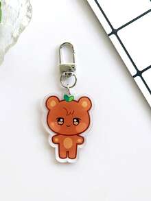 1 件卡通钥匙扣，ANITEEZ 可爱亚克力钥匙扣包配件，Kpop Yunho Yeosang 粉丝礼物 - 彩色 - 查看 2