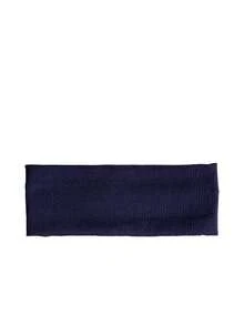 3条装纯色针织弹力发带,适合日常瑜伽、户外运动休闲、健身房发带、头巾、吸汗带、学校用品、大学用品、秋冬季女士发饰、度假装扮、女士头巾、时尚女士围巾 - 彩色 - 查看 10