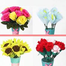 Pack Of 10 Assorted Colour Mix Crepe Paper 50 X 200cm - por defecto - Ver 5