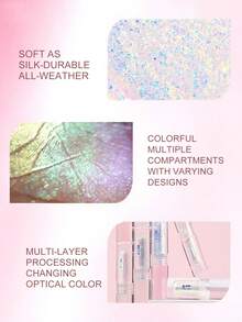 Romantic Beauty RMT: Liquid Eyeshadow With Pearl And Shimmer Effect, Brightens Eye Area Skin, Long-Lasting And Smudge-Proof, Lightweight And Easy To Apply, Suitable For Daily And Party Makeup, Mother's Day Gift, Ideal For Mothers, Wives, Sisters, Girlfriends - Highlighter Eyeshadow - 16 - 查看 6
