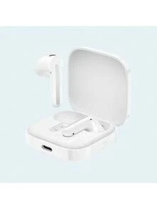 Xiaomi Audífonos Bluetooth Air 4 SE semi-in-ear verdaderamente inalámbricos. Cómodos de usar. Diseño de canal auditivo sin presión. Conexión estable con Bluetooth 5.4. Compatibles con Android y Apple. - Blanco - Ver 1