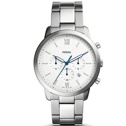 Fossil Neutra Chronograph White Dial Men's Watch | FS5433