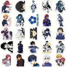 50 Blue Prison Anime Stickers, Vinyl Cartoon Decals, Reusable, Self-Adhesive, Irregularly Shaped, Suitable For Water Bottles, Laptops, Scrapbooks, Skateboards, Phone Cases, Suitable For Users 14 And Over - 50件 - 查看 10