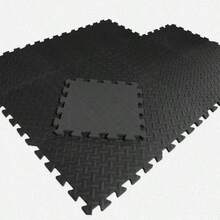 Barbell Equipment Mat 12Piece Black 48" X 36" X 1 2"