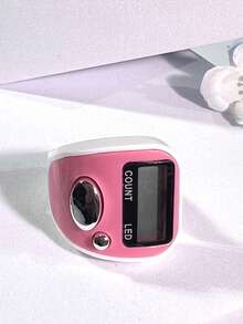 Nuovo contatore elettronico portatile, display LED ad anello elastico, mini contatore manuale, contatore per uso quotidiano di carte e imballaggi