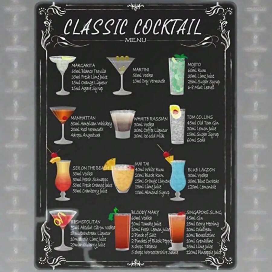 Wisesign Sopranos Bada Bing Tin Sign - Vintage Metal Wall Plaque, Retro Art Decor For Bar Store Home, Hanging Painting - Nhiều màu - Xem 1