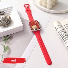 纤细腰身蝴蝶扣硅胶表带，兼容 Apple，适合手表运动臂带 38 毫米 40 毫米 41 毫米 42 毫米 44 毫米 45 毫米 49 毫米 46 毫米，适合手表 Uhr Serie11 10 9 Ultra 8 7 6 5 4 3 2 1 SE 女士硅胶臂带