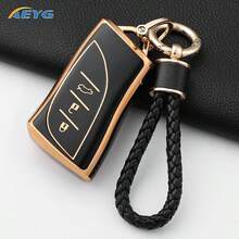 Coque de clé de voiture Porte-clés Accessoires compatibles avec Lexus NX ES UX US RC LX GX IS RX 200 250h 350h LS 450h 260h 300h UX200 - Lexus B - Voir 2