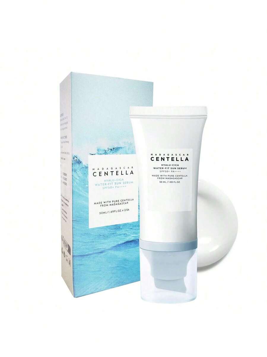 Centella Asiatica Sunscreen, SPF 50, Waterproof, Lightweight, Clear Complexion, Dermatologist Tested, Vegan 1.69 Fl.Oz. - 白色 - 查看 1