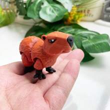 Figura decorativa de perro Spaniel lindo y adorable impresa en 3D, escultura de escritorio de plástico, regalo festivo - Multicolor - Ver 22