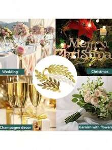 1 قطعة/6 قطع/12 قطعة من حلقات المناديل الإبداعية، حاملات المناديل الزخرفية لعيد الميلاد، الحياة الريفية، الزفاف، المطعم، الفندق، عيد الحب، الولائم، طاولات البوفيه، مستلزمات الحفلات، ديكور طاولة المطبخ المنزلي