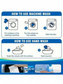 jakehoe 30/60/90/120/480PCS Laundry Tablets Strong Decontamination Laundry Detergent Sheet Underwear Clothes Cleaning Detergent Laundry Bubble Paper