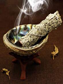 1PC Incense White Sage Bunch California Smudge Sticks For Home Cleansing Incense Healing Meditation, Positive Energy Gifts Birthday Graduation - White - View 15