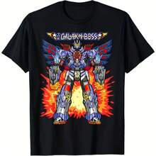 Recess Time Boss Time Galaxy Boss Robot T-Shirt - 黑色5 - 查看 1