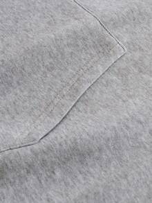 Chaqueta con capucha de invierno y otoño para mujer, sudadera casual con estampado gráfico y cordón ajustable, Ropa de Invierno,Ropa de estar por casa,Estilo Streetwear,Diseño de Dibujos Animados,Ajuste Cómodo, Suave,Estilo Unisex,Chaqueta Ligera,Conjunto Casual,Jóvenes Adultos - Gris Claro - Ver 4