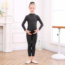 Girls Gymnastics Leotards Long Sleeve Unitards Toddler Ballet Leotards Kids Costumes Girls