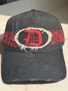 Gorra  Fuerza Regida Negro Dandy Hats ajustable unitalla gamusa - Negro - Ver 8