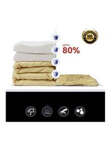 6 Pack Vacuum Storage Bags Space Saver Bags Vacuum Seal Bags , Space Bags, Vacuum Sealer Bags For Clothes, Comforters, Blankets, Bedding Home Travel Organizer