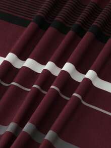 Women Vintage Grunge Top Short Sleeve Striped T-Shirt Goth Emo Tee Shirt Y2K Aesthetic Clothes Harajuku - 紅色 - 查看 10