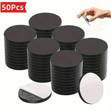 Set de autocolante magnetice rotunde 100/50/25/10/3 buc pentru magnet de frigider DIY, magnet adeziv din cauciuc cu punct, disc magnetic cu autoadeziv puternic
