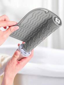 1/2 Stücke /480°F hitzebeständige Silikon Stylingunterlage - Verwendung für Glätteisen, Lockenstäbe und Reise-Drehhalterungen