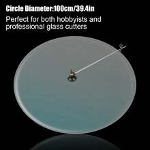 Glass Cutter 6 Wheel Compasses Circular Cutting Cutter With Suction Cup Circle (#4) - 100cm - View 2