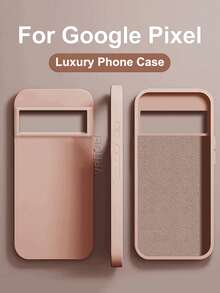 VRNOEI Ốp lưng điện thoại chống sốc với viền mềm cho Pixel 10/8/9 Pro XL/8a/7 Pro/7a; Cũng tương thích với phụ kiện ốp lưng điện thoại Pixel 6/10 Pro/6a. - Bụi hồng - Xem 14