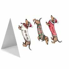 1 pieza Tarjeta de felicitación navideña australiana con sobre, 11cm X 16cm - Diseño encantador de gatos besándose con adornos festivos, ideal para amigos, familiares y amantes de los gatos, tarjeta de celebración navideña conmovedora