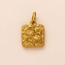1pc Colorful Lemon, Apple, Orange, Papaya, Pear, Marigold, Soda Bottle, Fish & Amulet Pendant, Suitable For Making DIY Necklaces, Bracelets, Earrings, Bag Chains, Keychains, Etc. Stainless Steel Material, 18K Gold Plated, Decorative Beads & Accessories, Women Jewelry Findings, DIY Supplies, Keychain Parts, Stainless Steel Components, Stainless Steel Pendant - Multicolor - View 16