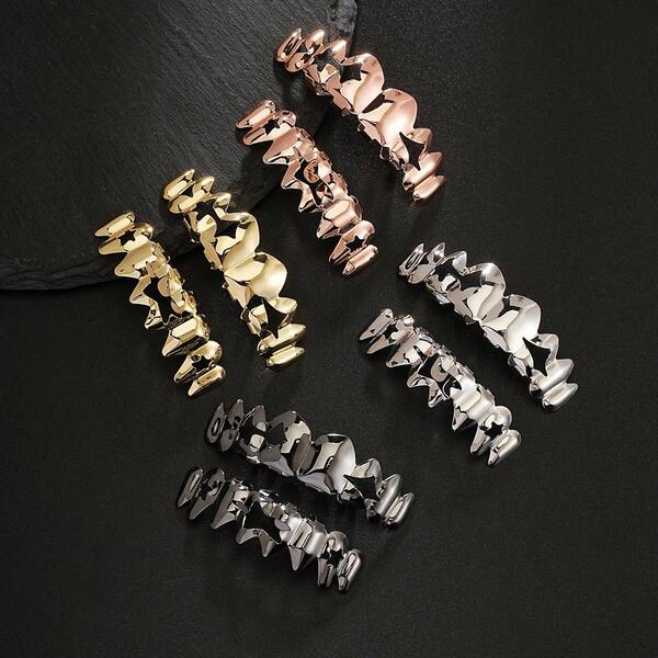 Halloween europäischer und amerikanischer Hip-Hop Zahn Dekorationen Körper Accessoires