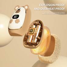 Portable Hand Warmer Rechargeable, Adjustable Hand Warmer Kids,S, Adults, And Friends With Long-Lasting Warmth, Rechargeable Hand Warmer Hand Warmer Usb Rechargeable, Winter Hand Warmer Rechargeable, Cute Animal Hand Warmer, Winter Hand Warmer, Hand Warmer For Winter