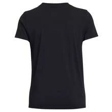 Under Armour Rival Women's Short Sleeve Black - Black /  / White - View 2