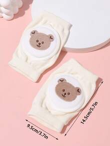 2pcs Kids Knee Brace Baby Crawl Protection Sports Mesh Protector Anti-Fall Elbow Brace Breathable