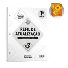 Refil de Atualização #3 - Fichário de Lei Seca Rideel – Monte & Remonte (Capa Laranja)