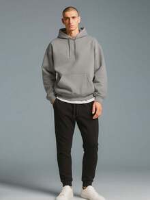 Men Hoodies - Grey - View 6