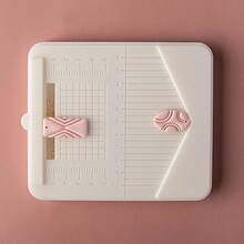 1 buc. Tavă perforatoare pentru cercei din lut polimeric cu mâner - Instrument de perforare precis pentru bijuterii lucrate manual, Instrument pentru cercei din lut polimeric - Esențial pentru meșteșuguri din lut DIY