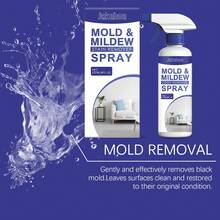 Multi-Purpose Anti-Mold Cleaning & Care Spray, Removes Mold, Mildew & Odors From Walls, Tiles - White - View 7