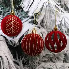 Glob de Crăciun, glob pictat cu roșu, ornamente pentru brad de Crăciun, decorațiuni de Crăciun pentru ferestre, globuri de Crăciun, globuri pictate cu roșu, decorațiuni pentru brad de Crăciun, globuri agățate, decorațiuni pentru ferestre, decorațiuni, globuri de Crăciun din piele întoarsă