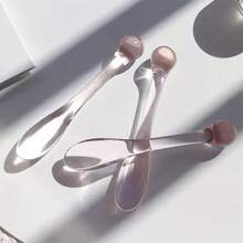 3Pcs Plastic Eye Cream Scoop Set With Absorbing Massage Roller For Mask Mud Mixing - Odorless - Hồng - Xem 11