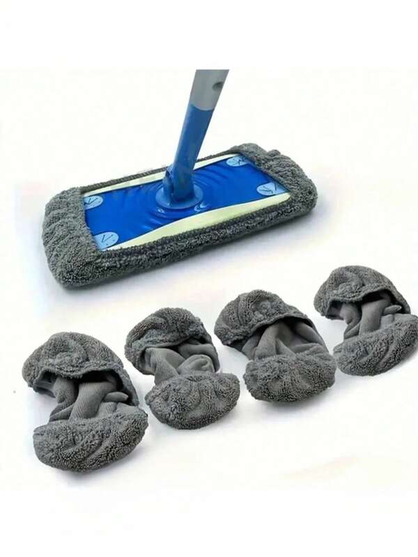 Microfiber Mop Pad - Reusable Wet/Dry Floor Cleaning Cloth Refill - Compatible With Flash Mop - Paper Material - Hardwood Floor Cleaning And Mopping Supplies