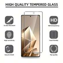 Combinación de 1 + 2: 1 Funda transparente y amortiguadora de golpes + 2 películas de vidrio templado para teléfonos móviles. Fundas de teléfono transparentes a prueba de golpes en las cuatro esquinas, fundas de teléfono de TPU. Fundas de teléfono resistentes a los golpes (resistencia al impacto de grado militar), fundas de teléfono delgadas y ligeras