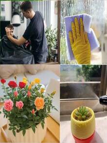 1/2pcs Multi-Functional Garden Watering Pot, Transparent Spray Bottle Cleaning Solution Spray Bottle, Garden Watering Sprayer For Succulents, Hair Styling Sprayer, Disinfection Sprayer,Back To School,Travel Holiday Essentials,Hair Accessories For Women For Hair Misting And Hydration