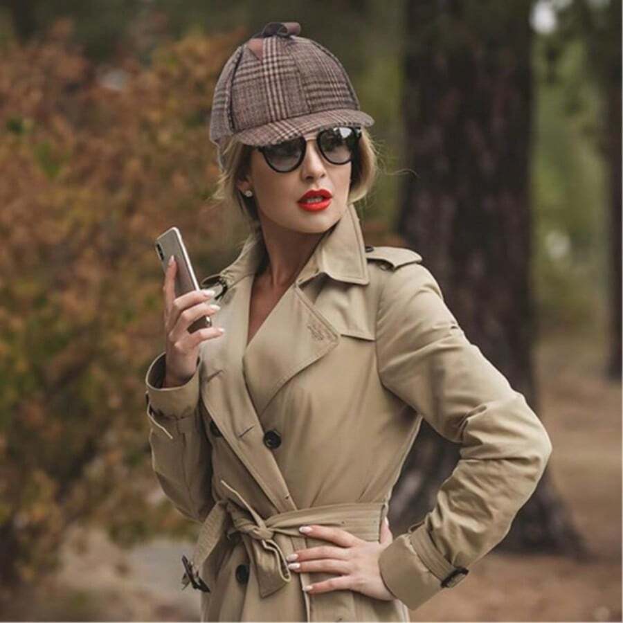 Classic Insect Repellent Hat With Earflaps, Halloween, Party Detective Role Play Hat, Classic Retro Hat Suitable For Adults And Children