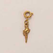 1 件动物系列海豚海龟鱼海马贝壳海螺鲸鱼蝎子不锈钢 DIY 吊坠，镀 18K 金，DIY 珠宝配饰项链配饰、手链配饰、钥匙扣配饰，易于搭配，适合日常休闲节日作为精美的护身符吊坠，适合送给妻子和母亲。 - 金色 - 查看 20